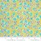 Fabric Moda Light Green Flowers for Freya by the Quarter Yard 23332-16